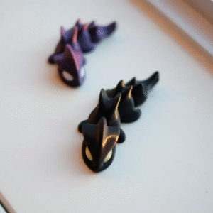 Chaveiro Dragão Preto